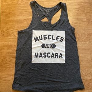 Sonoma sz lg racer back tee